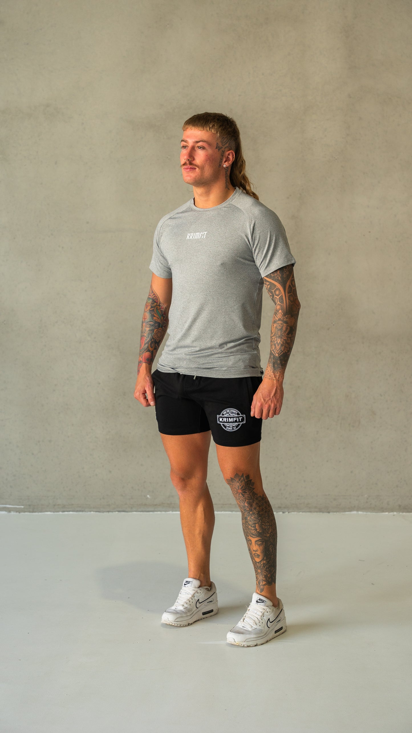 Dry Fit Light Grey