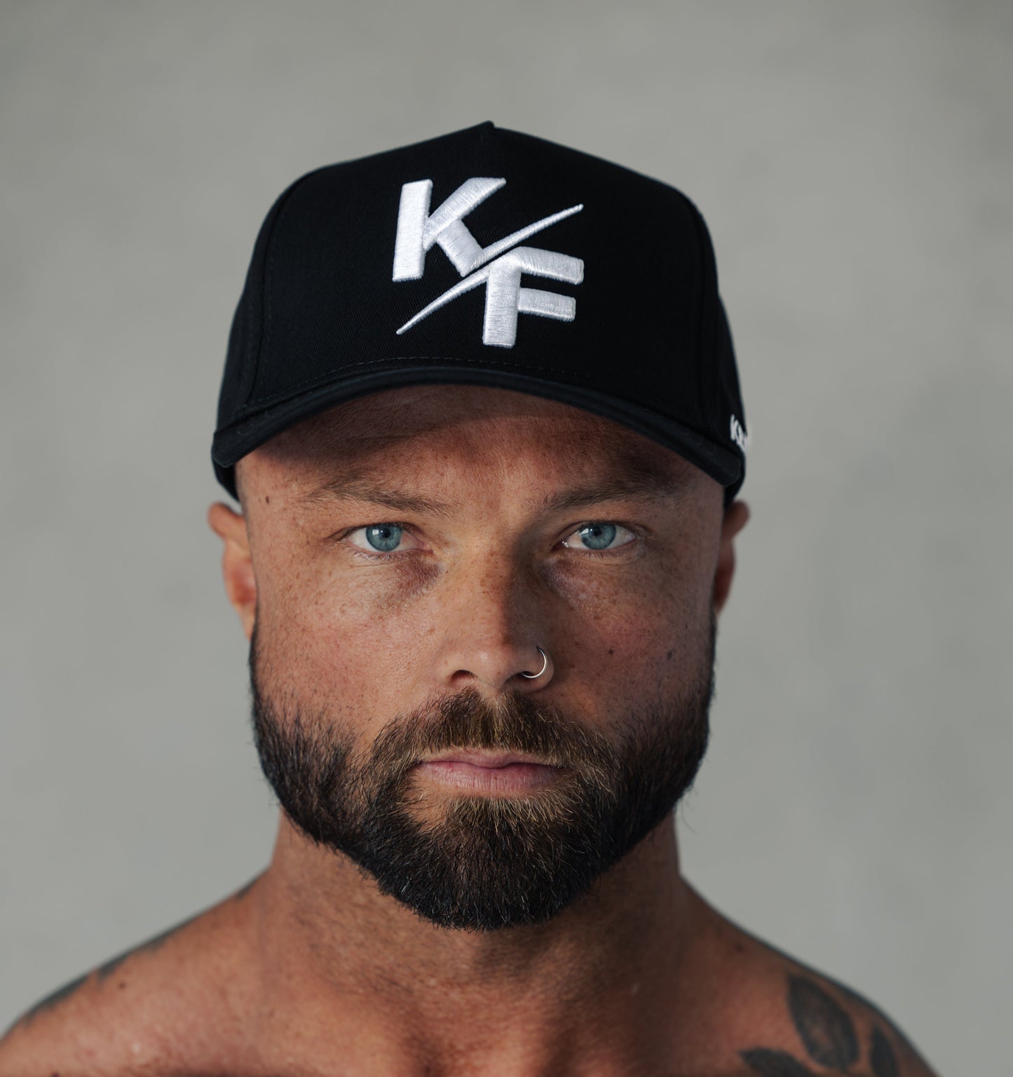 KF Hat Black/White