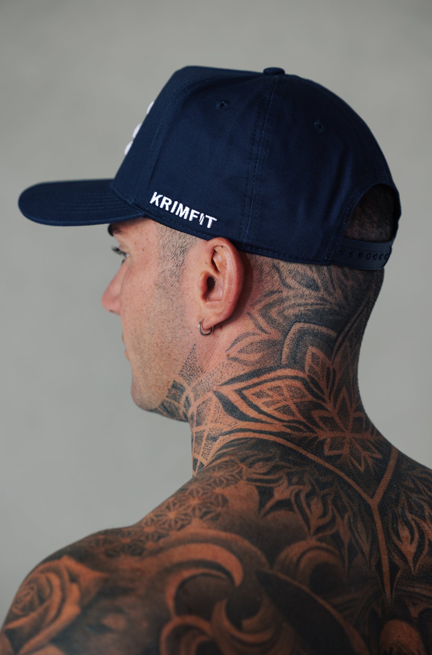 KF Hat Navy Blue/White