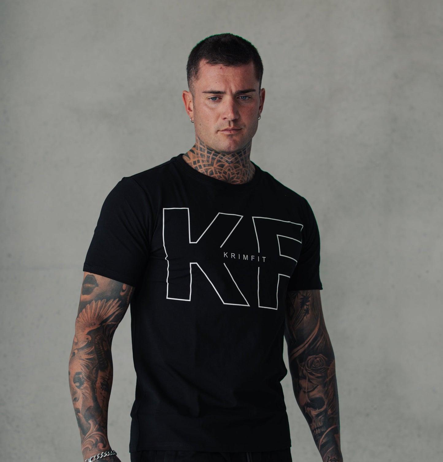 KF Muscle Shirt Black/White