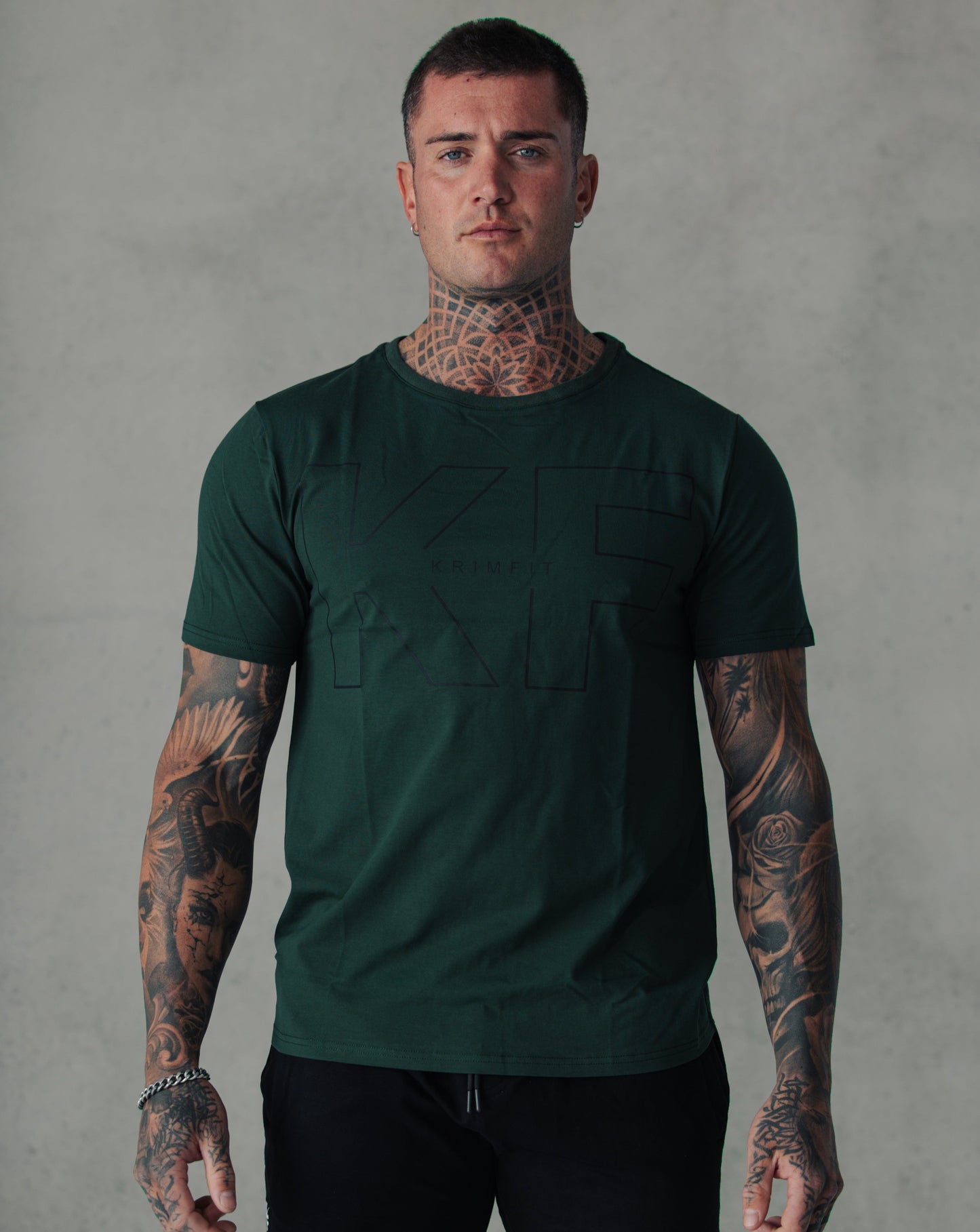 KF Muscle Shirt Green/Black