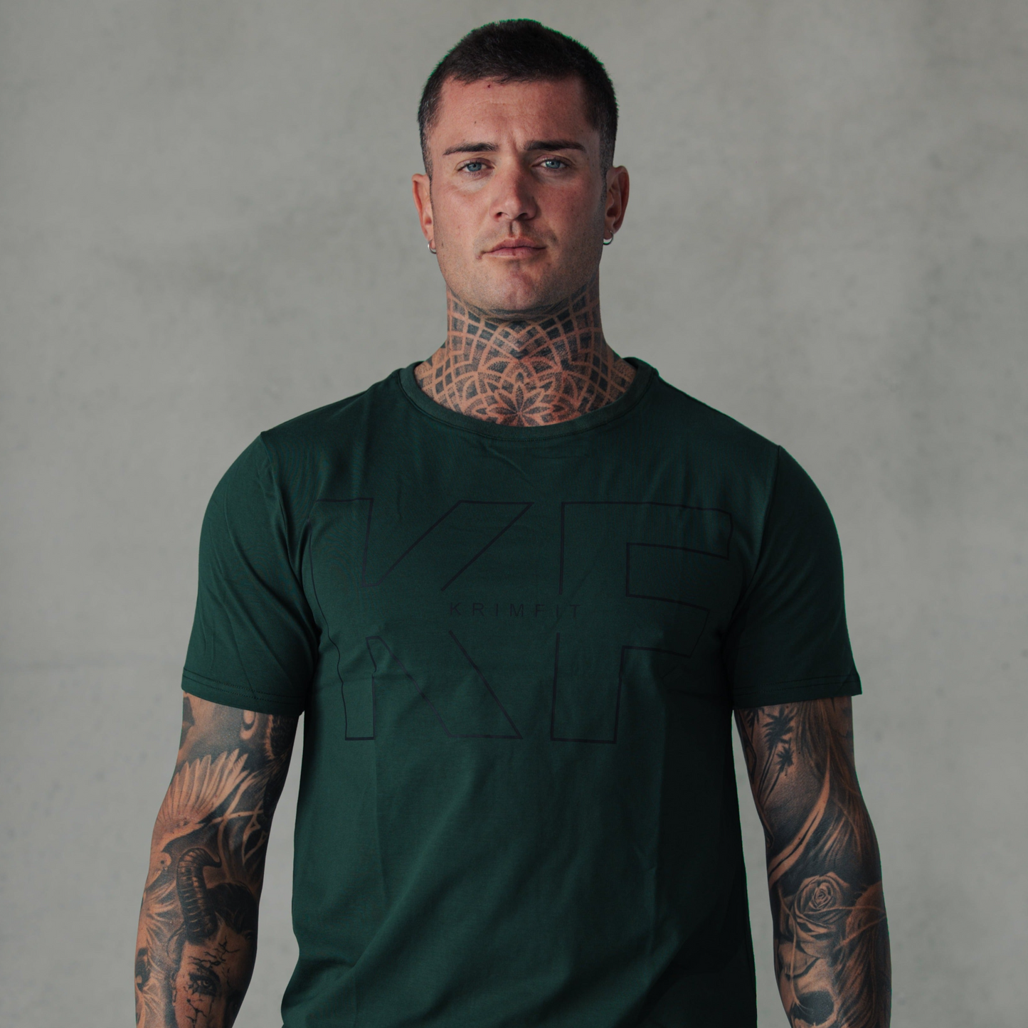 KF Muscle Shirt Green/Black