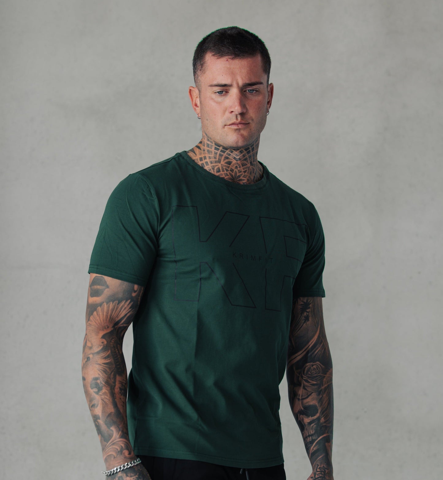 KF Muscle Shirt Green/Black