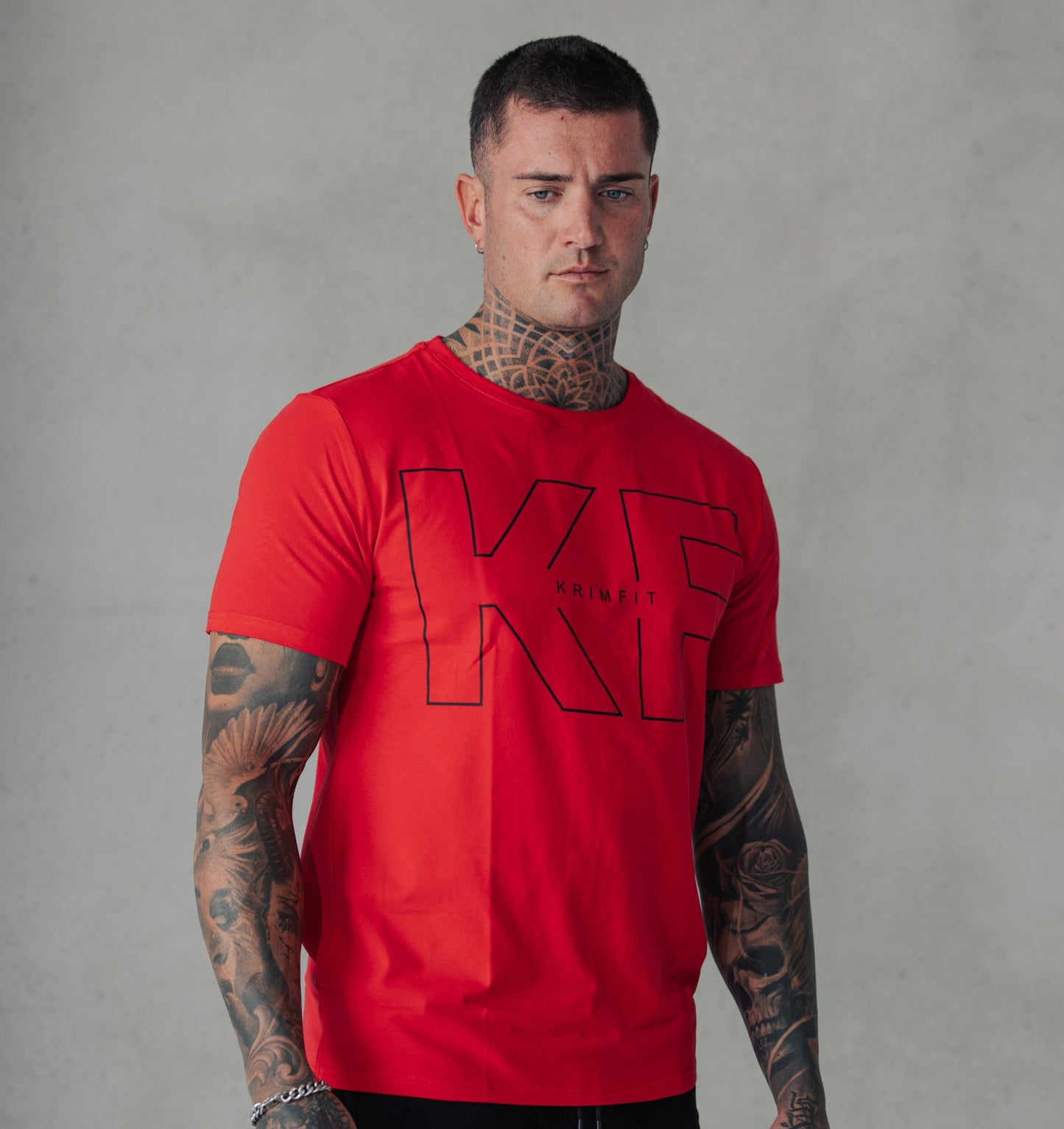 KF Muscle Shirt Red/Black